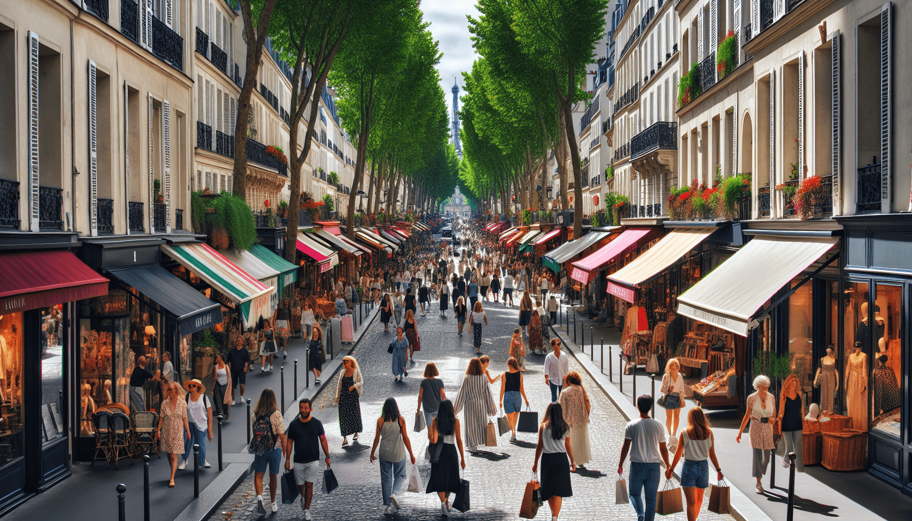 best shopping streets in paris