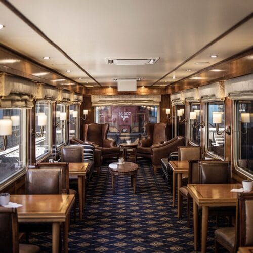 Blue Train dining room
