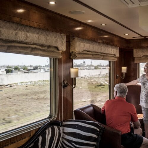 Blue Train viewing lounge