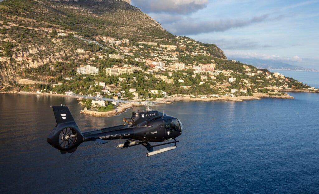 nice to cannes helicopter ride